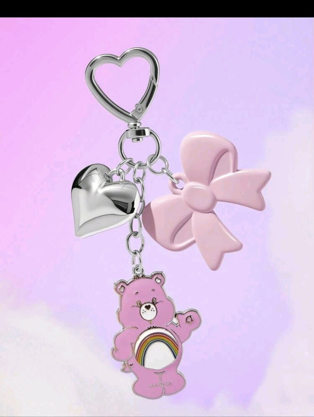 Care Bears Bag Charm/ Keychain NEW